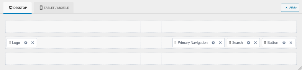 Kadence Header und Footer Builder