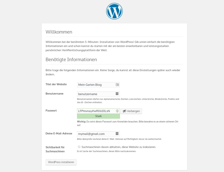 WordPress Installieren - Schritt Für Schritt Anleitung - WP Mashup